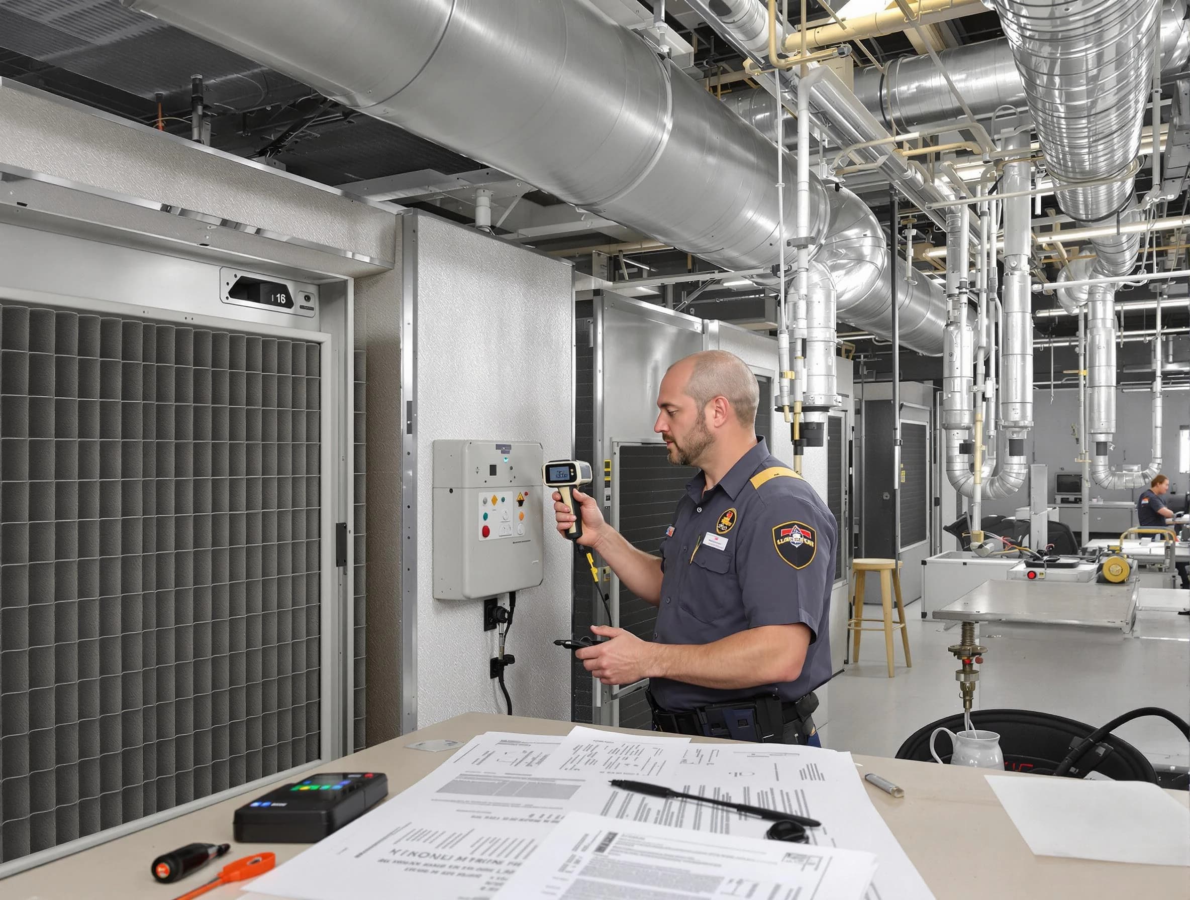 Professional filter system inspection by New Sewickley Air Duct Cleaning in New Sewickley