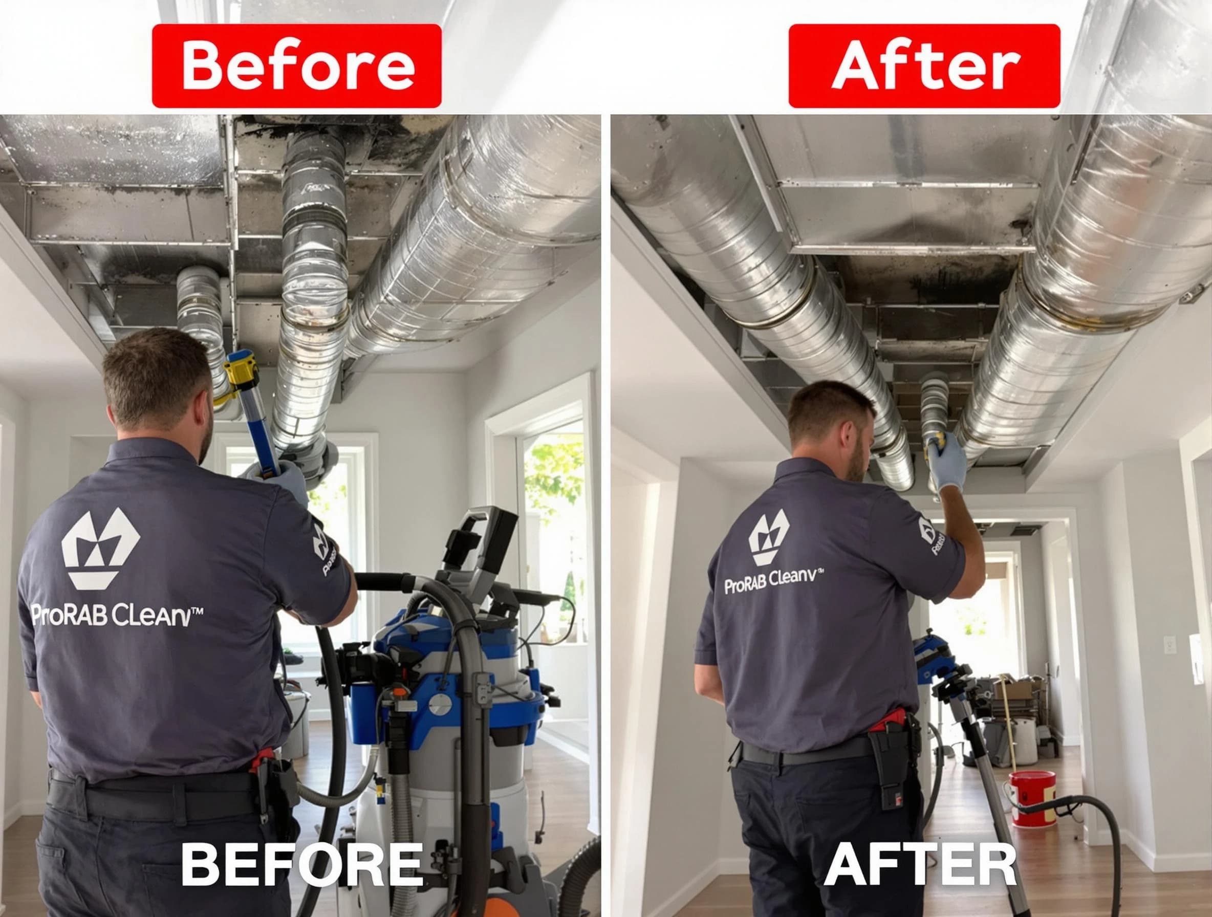New Sewickley Air Duct Cleaning expert performing thorough residential duct cleaning in a New Sewickley home