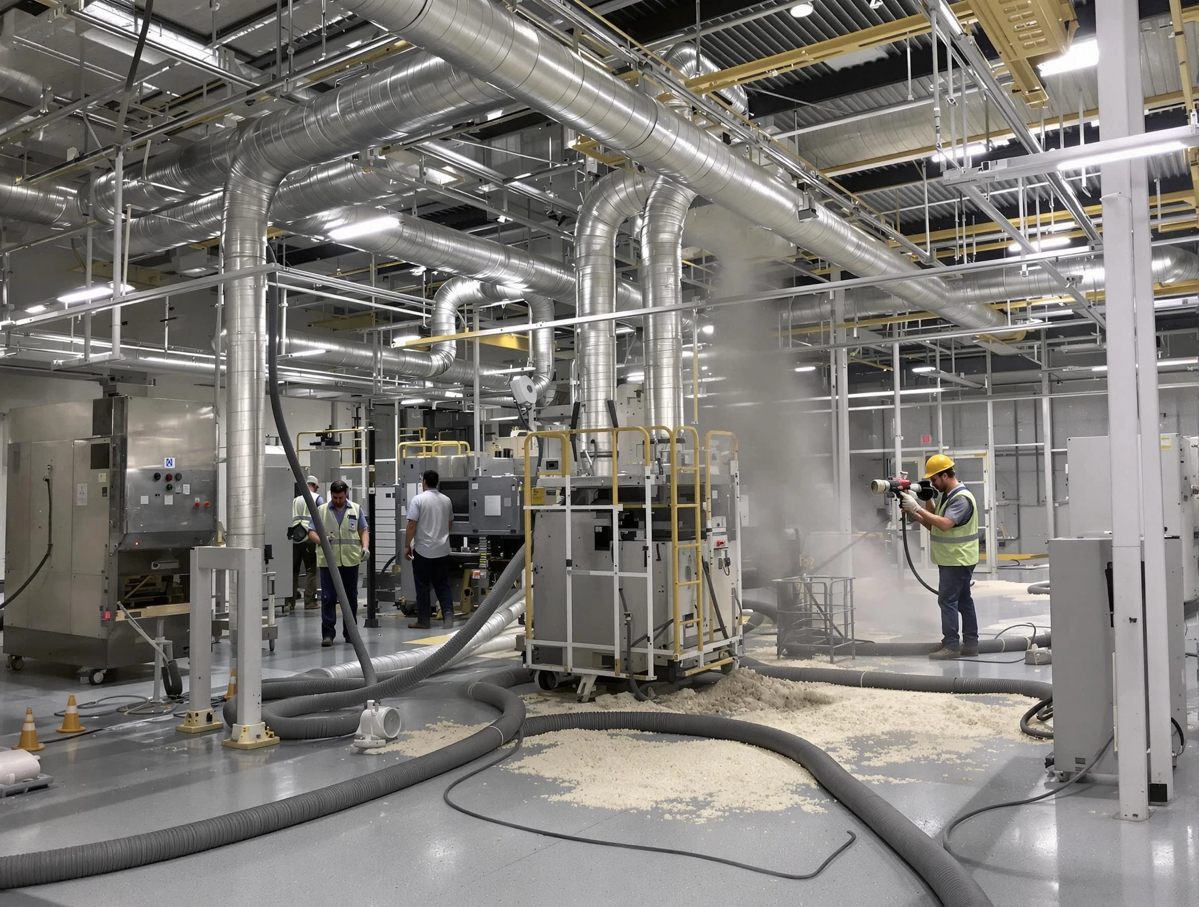 Heavy-duty industrial duct cleaning by New Sewickley Air Duct Cleaning in New Sewickley