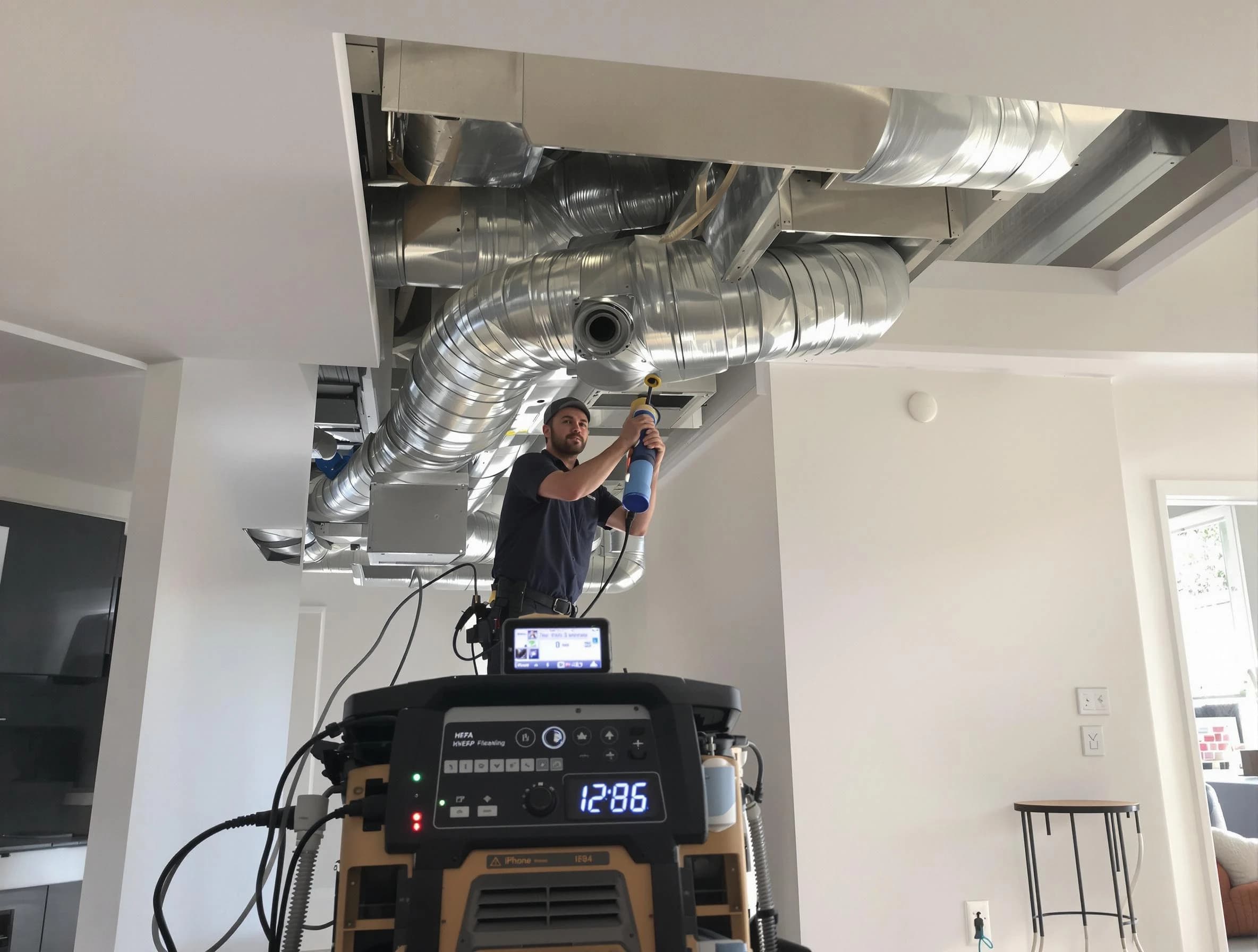 Advanced pure air duct cleaning by New Sewickley Air Duct Cleaning in New Sewickley