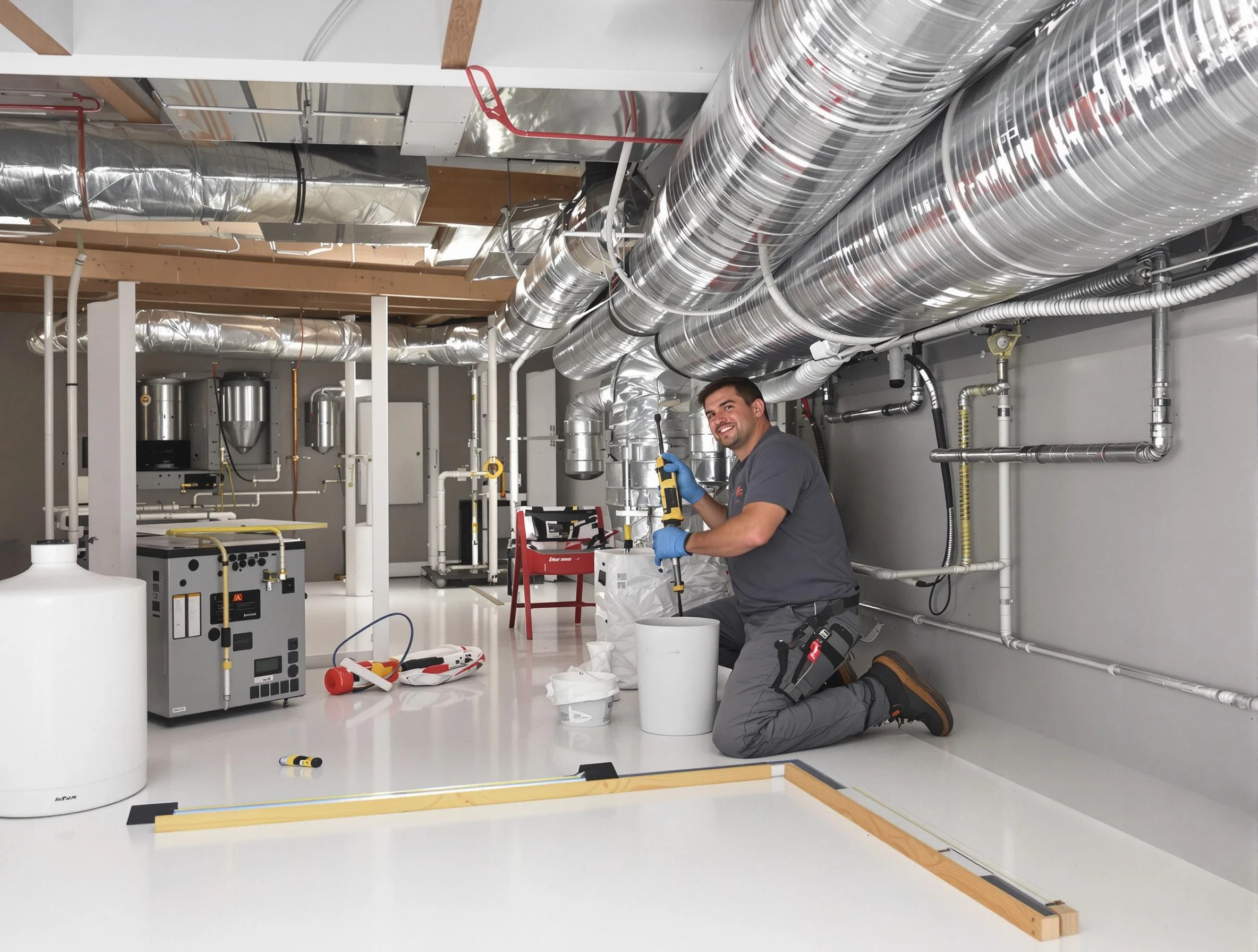 Professional duct sealing service by New Sewickley Air Duct Cleaning in New Sewickley