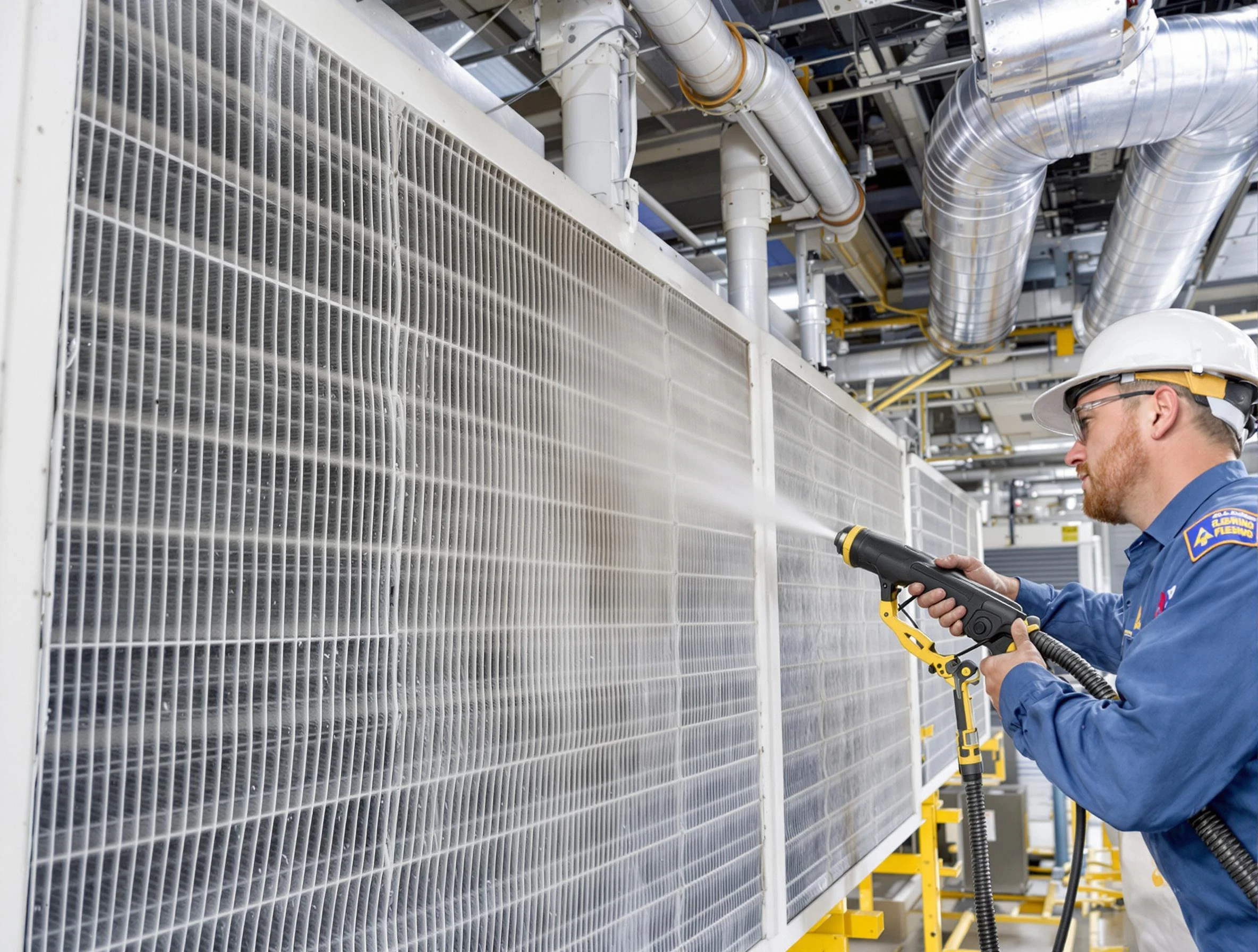 Professional commercial coil cleaning by New Sewickley Air Duct Cleaning in New Sewickley