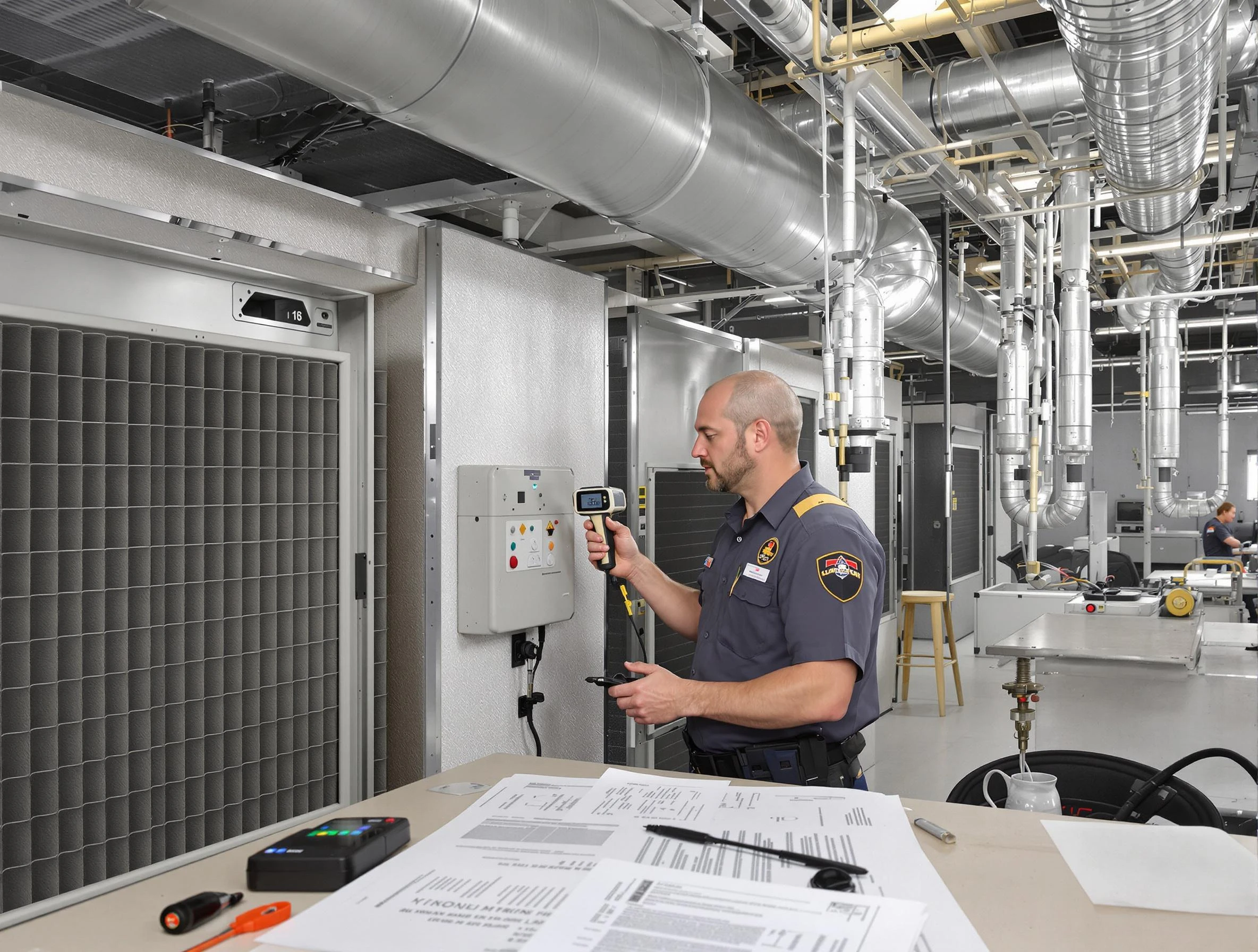 Professional filter system inspection by New Sewickley Air Duct Cleaning in New Sewickley