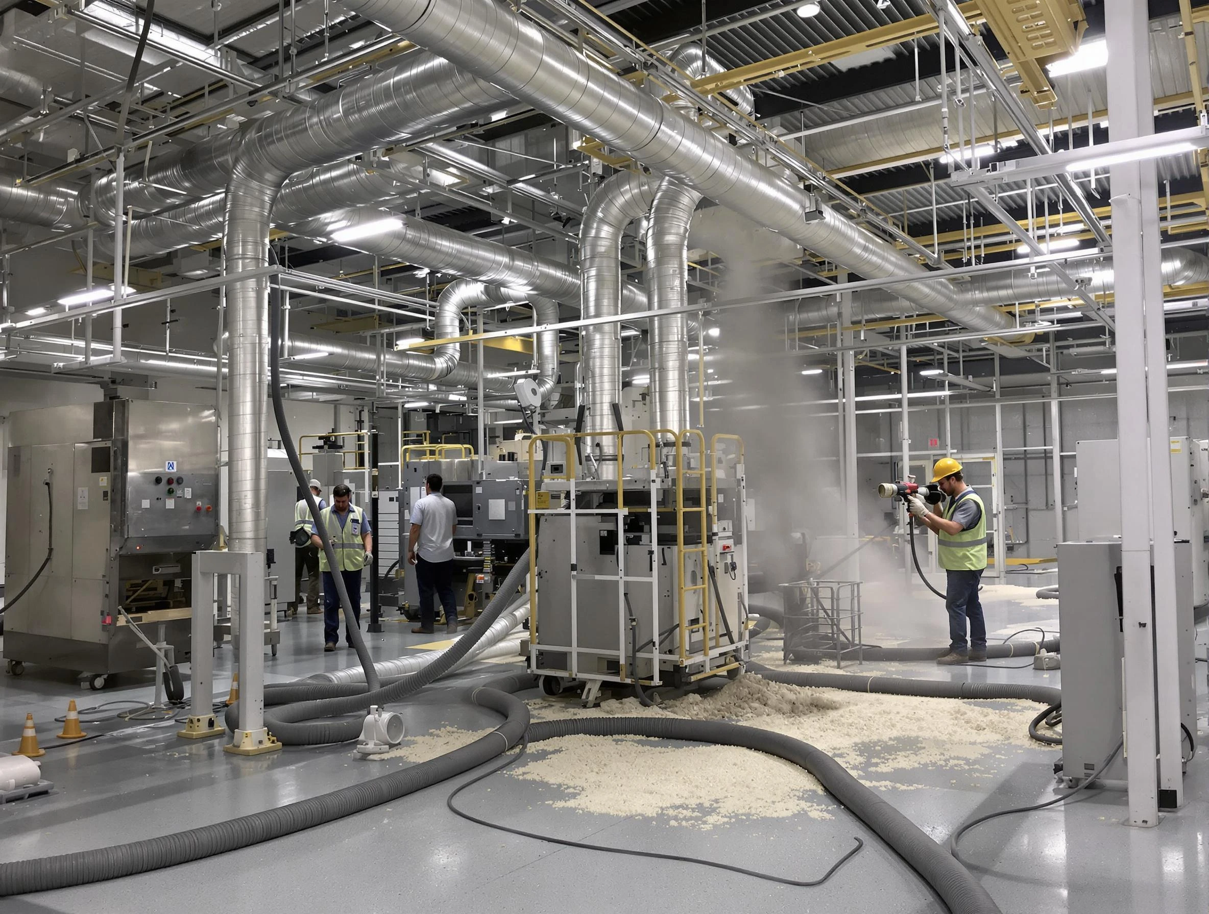 Heavy-duty industrial duct cleaning by New Sewickley Air Duct Cleaning in New Sewickley